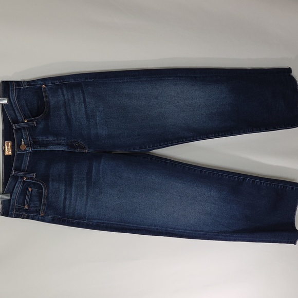 Mother The Mid Rise Rambler Zip Ankle Fray Taking Chances Size 28 - Picture 5 of 15